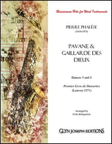 Pavane & Gaillarde Des Dieux, First Book of Dances (Pierre Phalese, 1571)) for Wind Instruments P.O.D. cover